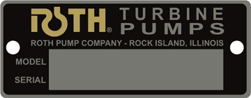 Roth Pump parts Roth Pump parts